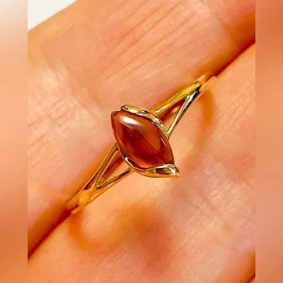 Elegant Gold and Garnet Women's Ring
Gift With Purchase - Picture 1 of 6